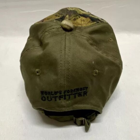 Cabela's Vintage 6 Panel Brushed Twill Low Profile Adjustable Cap Camouflage GUC - Picture 5 of 13